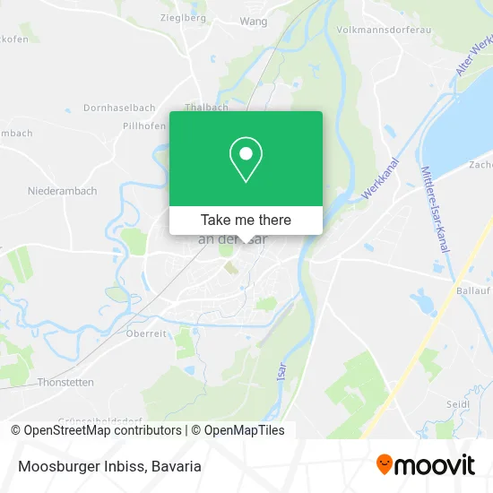 Moosburger Inbiss map