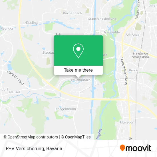 R+V Versicherung map