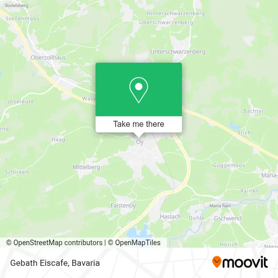 Gebath Eiscafe map