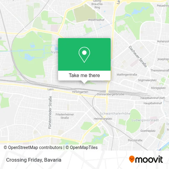 Crossing Friday map