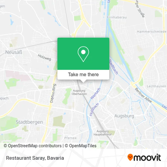 Restaurant Saray map