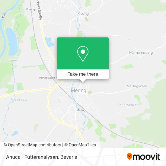 Anuca - Futteranalysen map
