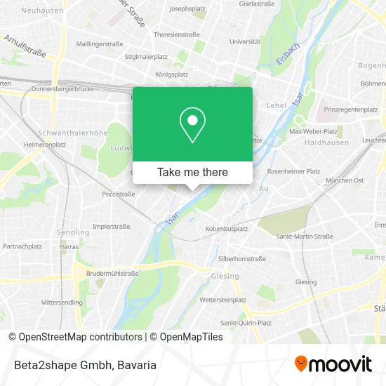 Beta2shape Gmbh map