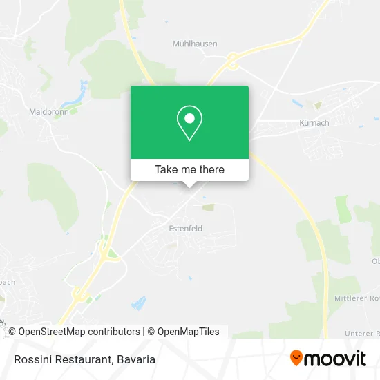 Ristorante Rossini map