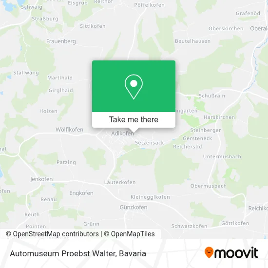Automuseum Proebst Walter map