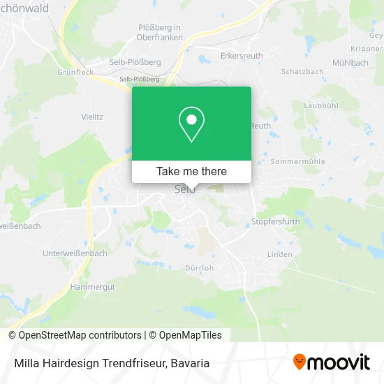 Milla Hairdesign Trendfriseur map
