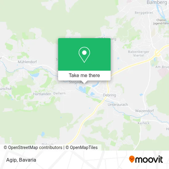 Agip map