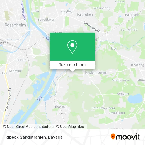 Ribeck Sandstrahlen map