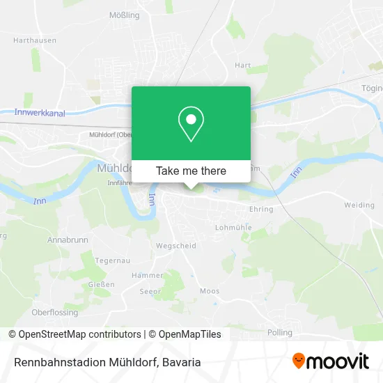 Rennbahnstadion Mühldorf map