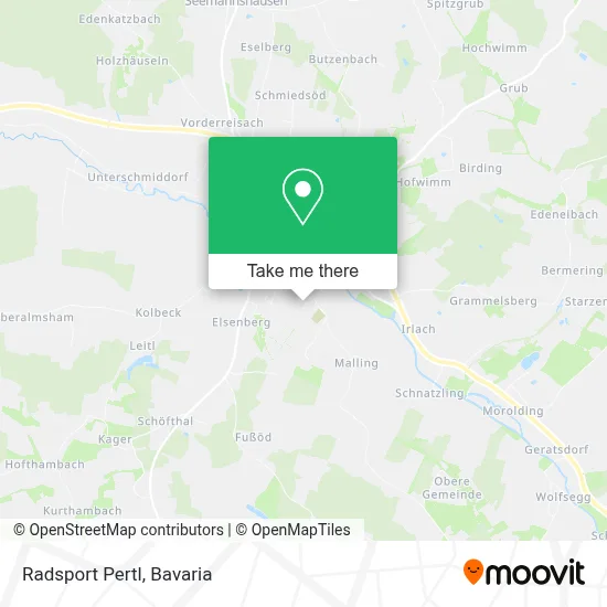 Radsport Pertl map