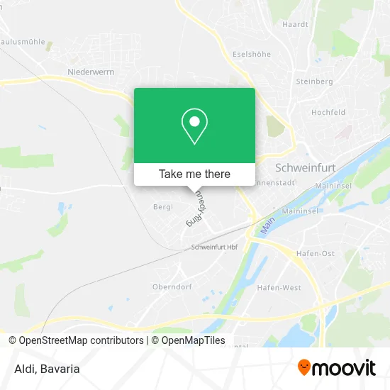 Aldi map