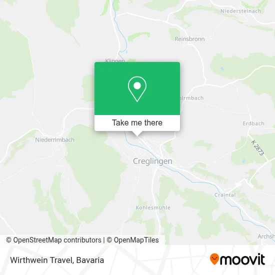 Wirthwein Travel map