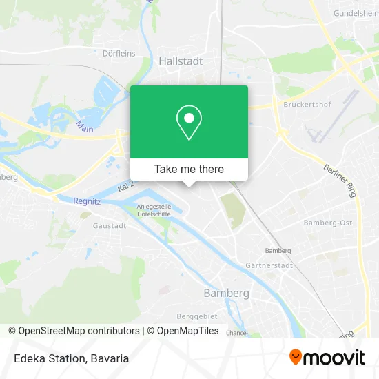 Edeka Station map