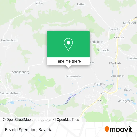 Bezold Spedition map