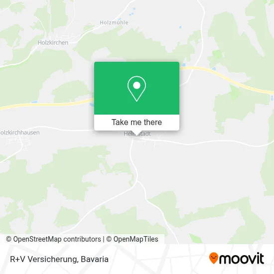 R+V Versicherung map