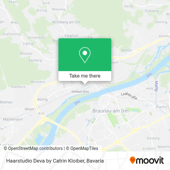 Haarstudio Deva by Catrin Kloiber map