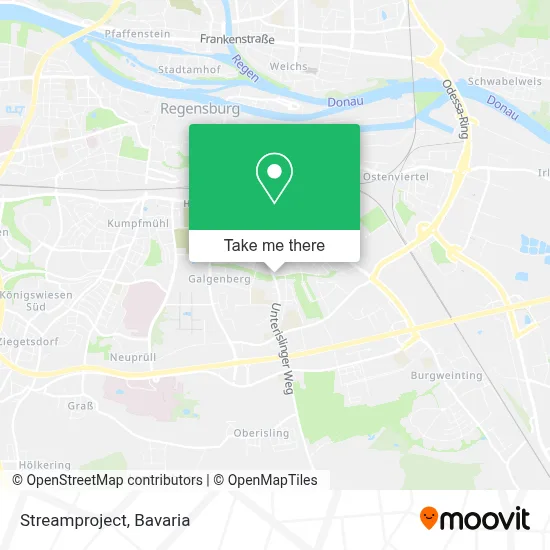 Streamproject map