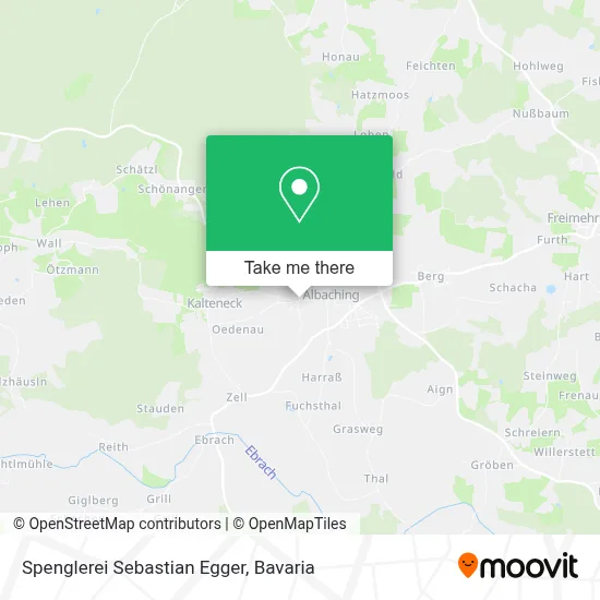 Spenglerei Sebastian Egger map