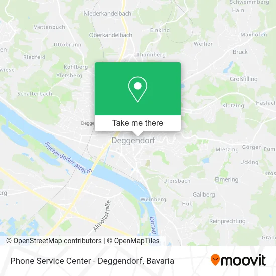 Phone Service Center - Deggendorf map
