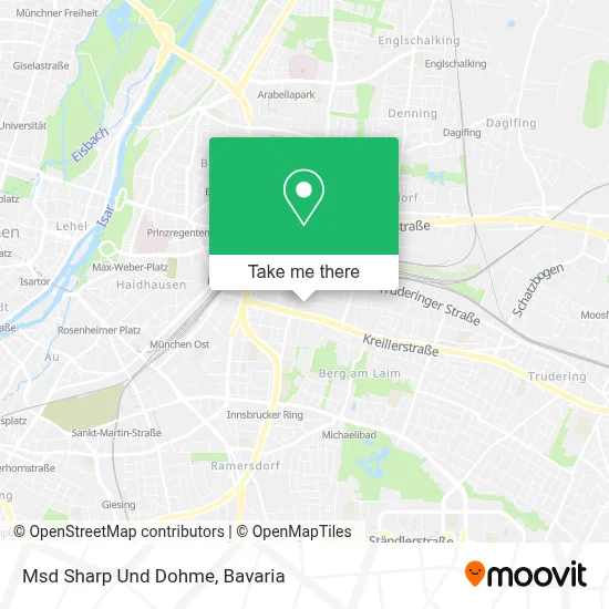 Msd Sharp Und Dohme map