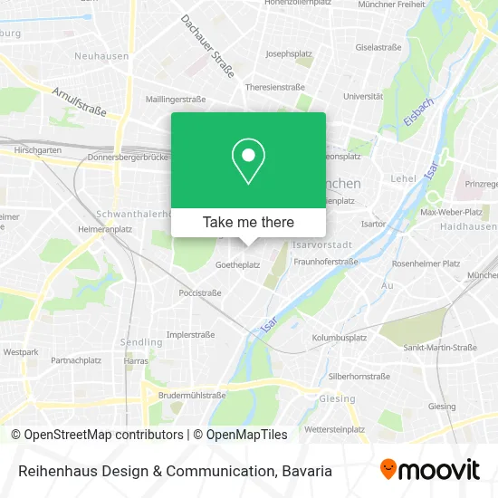Reihenhaus Design & Communication map