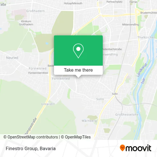 Finestro Group map