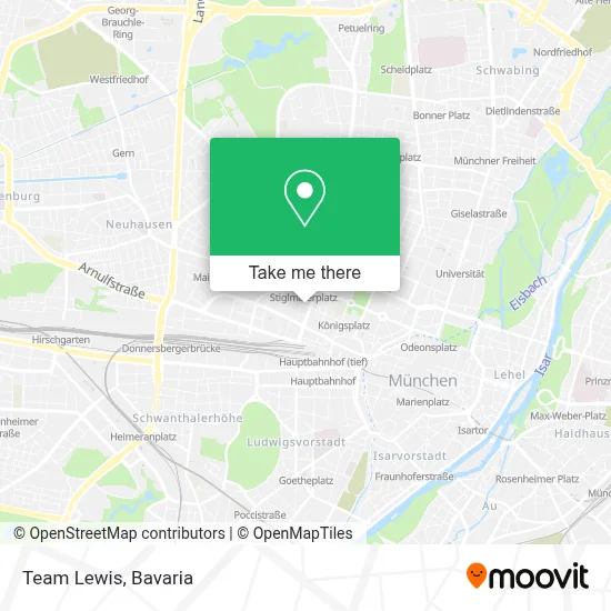 Team Lewis map