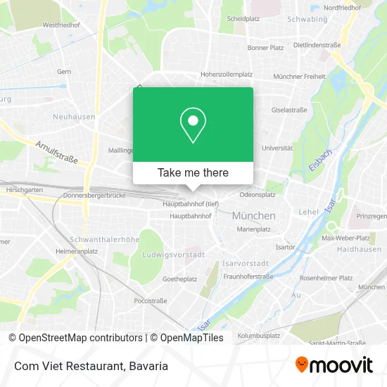 Com Viet Restaurant map