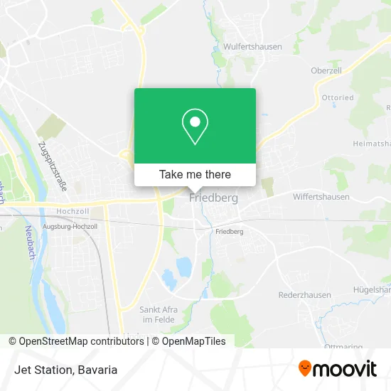 Jet Station map