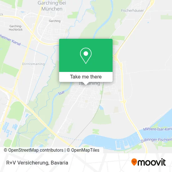 R+V Versicherung map