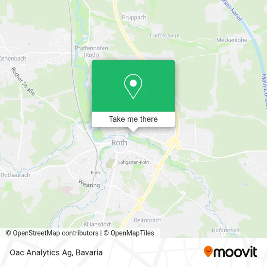 Oac Analytics Ag map