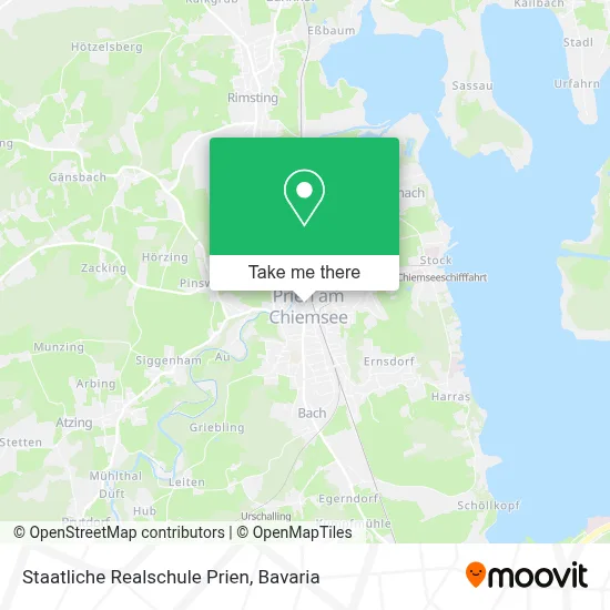 Staatliche Realschule Prien map