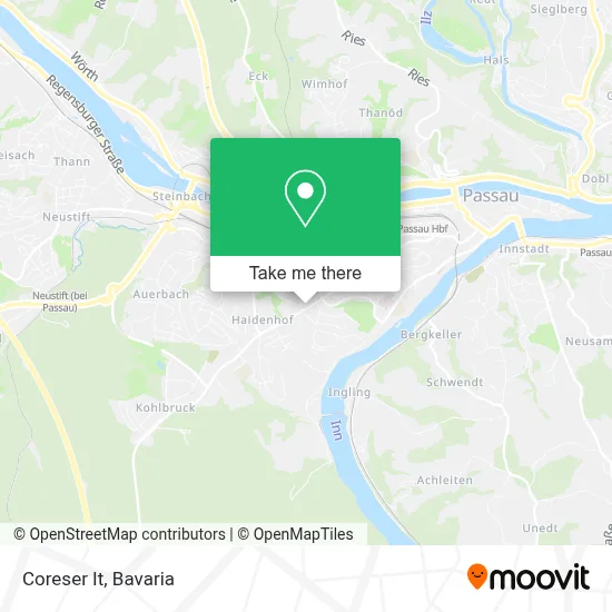 Coreser It map