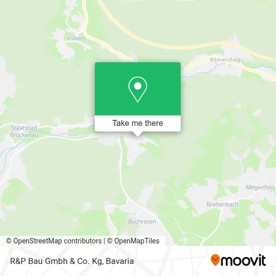 R&P Bau Gmbh & Co. Kg map