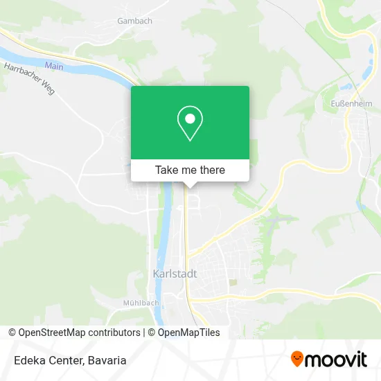 Edeka Center map