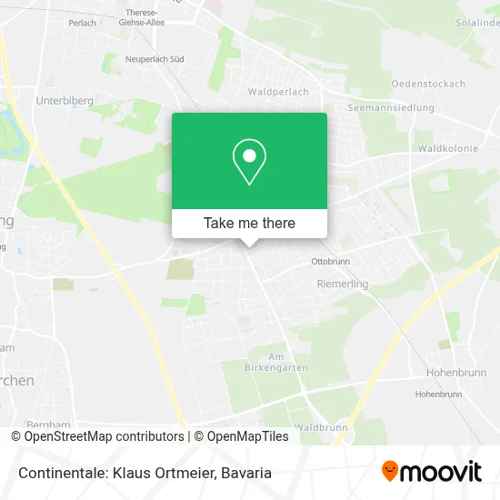 Continentale: Klaus Ortmeier map