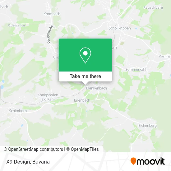X9 Design map