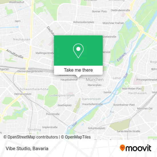 Vibe Studio map