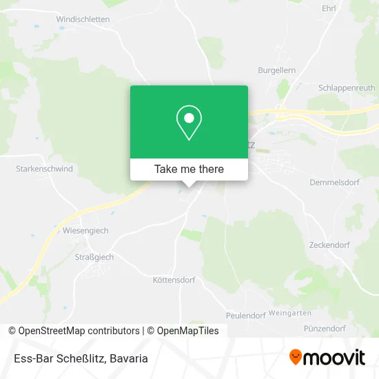 Ess-Bar Scheßlitz map