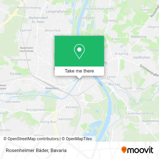 Rosenheimer Bäder map