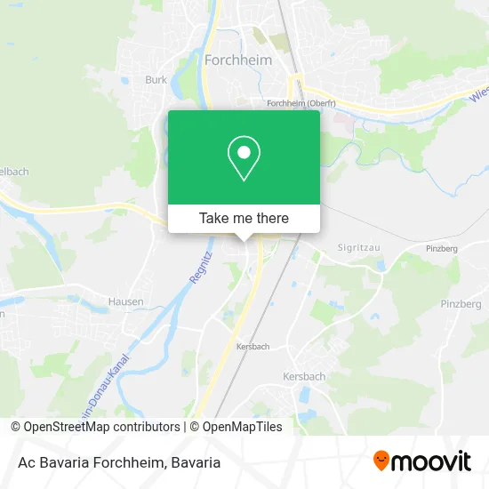 Ac Bavaria Forchheim map