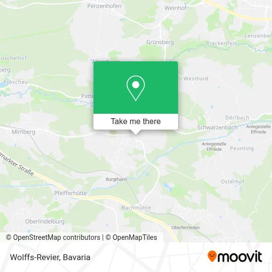 Wolffs-Revier map