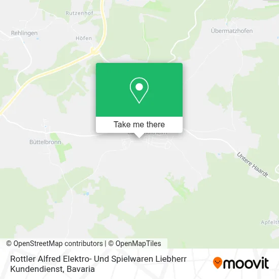Rottler Alfred Elektro- Und Spielwaren Liebherr Kundendienst map