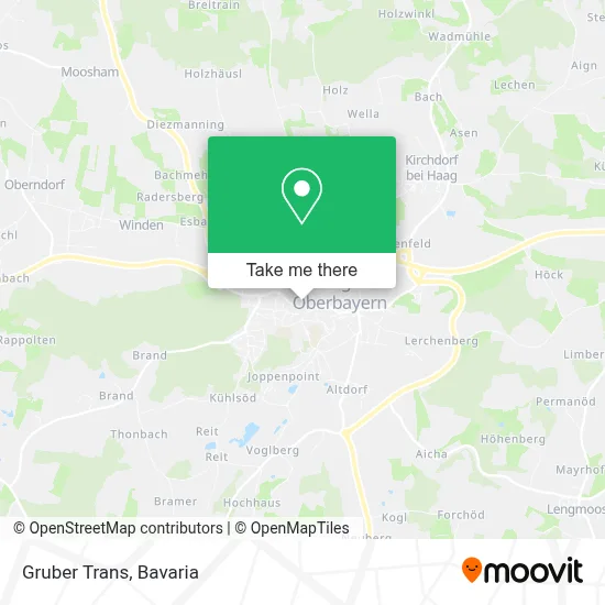 Gruber Trans map