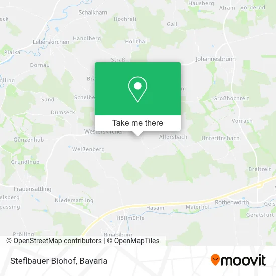 Steflbauer Biohof map