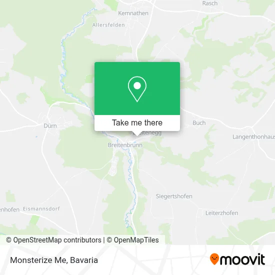 Monsterize Me map