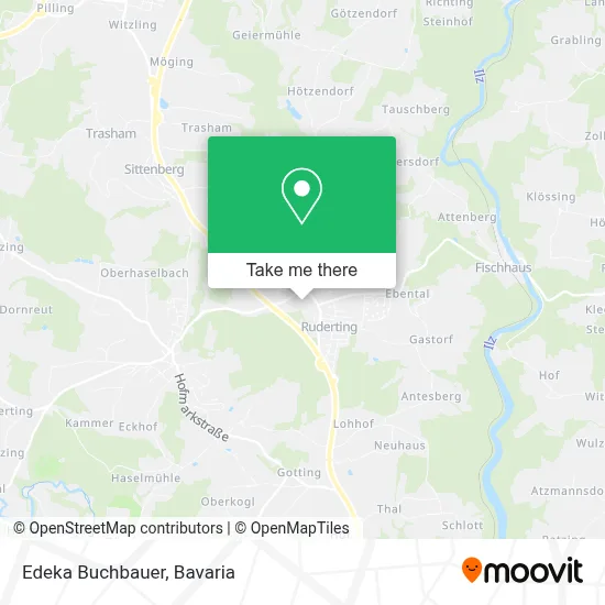 Edeka Buchbauer map