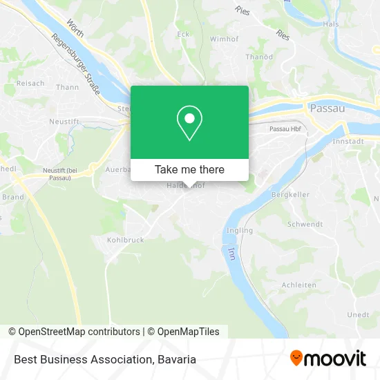 Best Business Association map