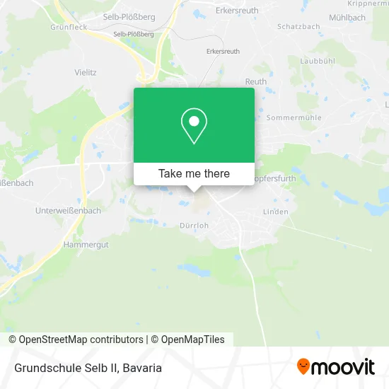 Grundschule Selb II map