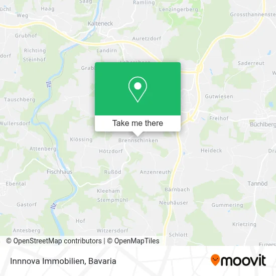 Innnova Immobilien map